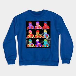 Muhammad Ali Self Potrait Pop Art Crewneck Sweatshirt